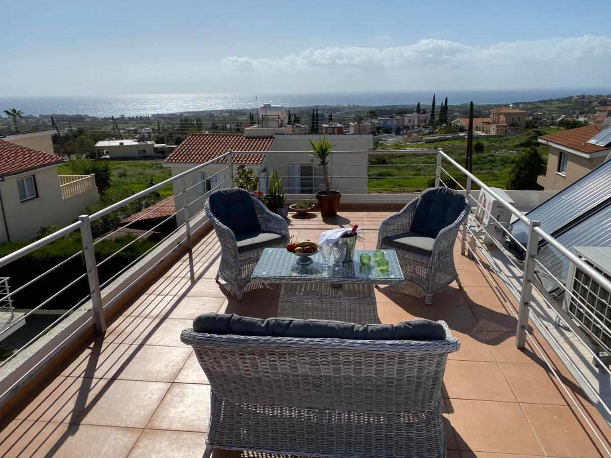 Roof Terrace & Sea View Entire Apartment Pégeia Exteriör bild