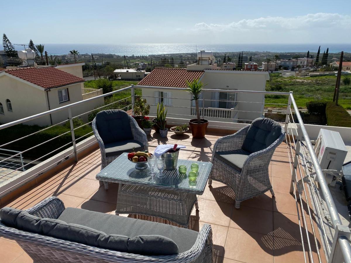 Roof Terrace & Sea View Entire Apartment Pégeia Exteriör bild